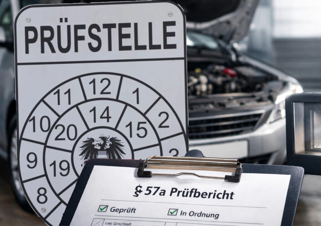 §57a Prüfbericht und Begutachtungsplakette